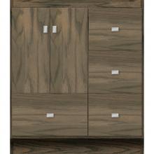 Strasser Woodenwork 31-462 - 30 X 21 X 34.5 Montlake Vanity Slab Dusky Oak Rh