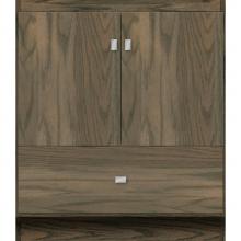 Strasser Woodenwork 31-463 - 30 X 21 X 34.5 Montlake Vanity Slab Dusky Oak Std