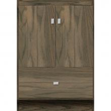 Strasser Woodenwork 31-342 - 24 X 18 X 34.5 Montlake Vanity Slab Dusky Oak Std