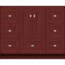 Strasser Woodenwork 23.160 - 42 X 18 X 34.5 Montlake Vanity Shaker Dk Cherry Sb