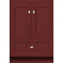 Strasser Woodenwork 23.262 - 24 X 21 X 34.5 Montlake Vanity Shaker Dk Cherry Std