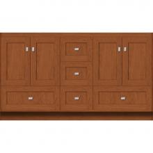 Strasser Woodenwork 23.601 - 60 X 18 X 34.5 Montlake Vanity Shaker Cinn Cherry Db