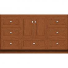 Strasser Woodenwork 23.247 - 60 X 18 X 34.5 Montlake Vanity Shaker Cinn Cherry Sb