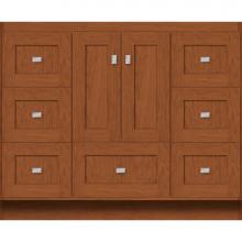 Strasser Woodenwork 23.604 - 42 X 21 X 34.5 Montlake Vanity Shaker Cinn Cherry Sb