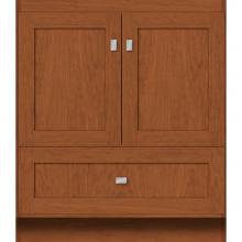 Strasser Woodenwork 23.615 - 30 X 18 X 34.5 Montlake Vanity Shaker Cinn Cherry Std