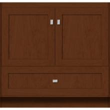 Strasser Woodenwork 26.700 - 36 X 21 X 34.5 Montlake Vanity Shaker Pecan Cherry Std