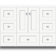 Strasser Woodenwork 23.148 - 42 X 18 X 34.5 Montlake Vanity Shaker Sat White Sb