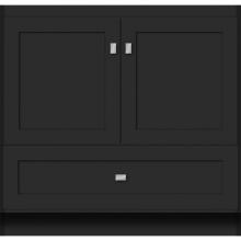 Strasser Woodenwork 23.280 - 36 X 18 X 34.5 Montlake Vanity Shaker Sat Black Std