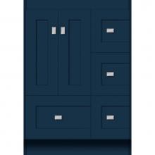 Strasser Woodenwork 57-783 - 24 X 18 X 34.5 Montlake Vanity Shaker Lapis Night Rh