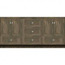 Strasser Woodenwork 31-780 - 72 X 21 X 34.5 Montlake Vanity Shaker Dusky Oak Db