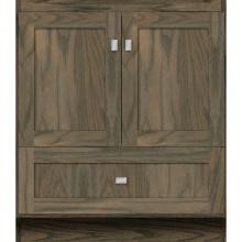 Strasser Woodenwork 31-415 - 30 X 18 X 34.5 Montlake Vanity Shaker Dusky Oak Std