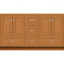 Strasser Woodenwork 26.263 - 60 X 21 X 34.5 Montlake Vanity Deco Miter Nat Cherry Db