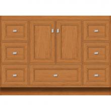 Strasser Woodenwork 26.292 - 48 X 18 X 34.5 Montlake Vanity Deco Miter Nat Cherry Sb