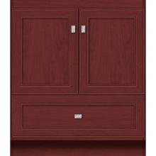 Strasser Woodenwork 26.553 - 30 X 21 X 34.5 Montlake Vanity Deco Miter Dk Cherry Std