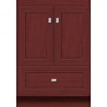 Strasser Woodenwork 26.394 - 24 X 21 X 34.5 Montlake Vanity Deco Miter Dk Cherry Std