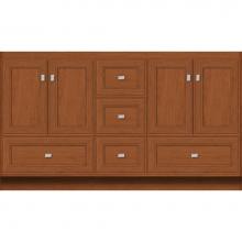 Strasser Woodenwork 26.526 - 60 X 21 X 34.5 Montlake Vanity Deco Miter Cinn Cherry Db