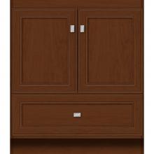 Strasser Woodenwork 26.832 - 30 X 18 X 34.5 Montlake Vanity Deco Miter Pecan Cherry Std