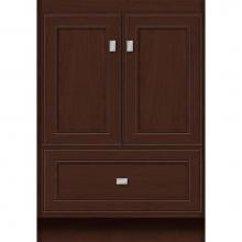 Strasser Woodenwork 26.304 - 24 X 18 X 34.5 Montlake Vanity Deco Miter Choc Cherry Std