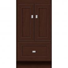 Strasser Woodenwork 26.305 - 18 X 21 X 34.5 Montlake Vanity Deco Miter Choc Cherry Std