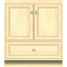 Strasser Woodenwork 26.555 - 30 X 21 X 34.5 Montlake Vanity Deco Miter Nat Maple Std