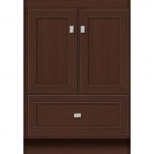 Strasser Woodenwork 27.077 - 24 X 21 X 34.5 Montlake Vanity Deco Miter Choc Oak Std