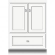 Strasser Woodenwork 26.405 - 24 X 18 X 34.5 Montlake Vanity Deco Miter Sat White Std