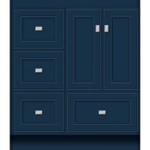 Strasser Woodenwork 57-961 - 30 X 21 X 34.5 Montlake Vanity Deco Miter Lapis Night Lh