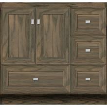 Strasser Woodenwork 31-591 - 36 X 21 X 34.5 Montlake Vanity Deco Miter Dusky Oak Rh