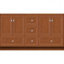 Strasser Woodenwork 26.166 - 60 X 21 X 34.5 Montlake Vanity Ogee Miter Cinn Cherry Db