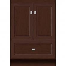 Strasser Woodenwork 25.780 - 24 X 18 X 34.5 Montlake Vanity Ogee Miter Choc Cherry Std