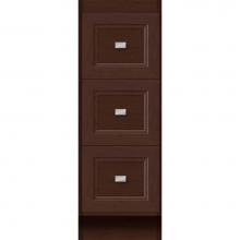 Strasser Woodenwork 25.800 - 12 X 18 X 34.5 Montlake Drawer Bank Ogee Miter Choc Cherry