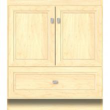 Strasser Woodenwork 26.200 - 30 X 18 X 34.5 Montlake Vanity Ogee Miter Nat Maple Std