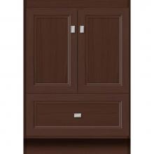 Strasser Woodenwork 27.042 - 24 X 18 X 34.5 Montlake Vanity Ogee Miter Choc Oak Std