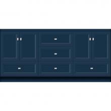 Strasser Woodenwork 57-945 - 72 X 18 X 34.5 Montlake Vanity Ogee Miter Lapis Night Db