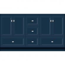 Strasser Woodenwork 57-918 - 60 X 21 X 34.5 Montlake Vanity Ogee Miter Lapis Night Db