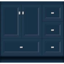 Strasser Woodenwork 57-924 - 36 X 21 X 34.5 Montlake Vanity Ogee Miter Lapis Night Rh