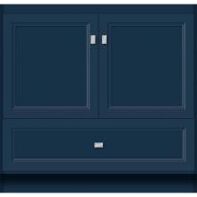 Strasser Woodenwork 57-891 - 36 X 18 X 34.5 Montlake Vanity Ogee Miter Lapis Night Std