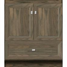 Strasser Woodenwork 31-412 - 30 X 18 X 34.5 Montlake Vanity Ogee Miter Dusky Oak Std