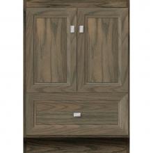 Strasser Woodenwork 31-336 - 24 X 18 X 34.5 Montlake Vanity Ogee Miter Dusky Oak Std