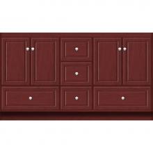 Strasser Woodenwork 21.110 - 60 X 18 X 34.5 Montlake Vanity Ultra Dk Cherry Db