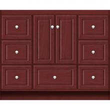 Strasser Woodenwork 21.152 - 42 X 21 X 34.5 Montlake Vanity Ultra Dk Cherry Sb