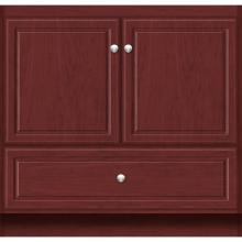 Strasser Woodenwork 21.258 - 36 X 18 X 34.5 Montlake Vanity Ultra Dk Cherry Std