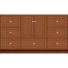 Strasser Woodenwork 21.170 - 60 X 18 X 34.5 Montlake Vanity Ultra Cinn Cherry Sb