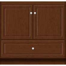 Strasser Woodenwork 26.635 - 36 X 21 X 34.5 Montlake Vanity Ultra Pecan Cherry Std