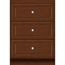 Strasser Woodenwork 26.629 - 24 X 21 X 34.5 Montlake Drawer Bank Ultra Pecan Cherry