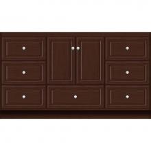 Strasser Woodenwork 21.108 - 60 X 18 X 34.5 Montlake Vanity Ultra Choc Cherry Sb