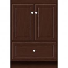 Strasser Woodenwork 21.146 - 24 X 21 X 34.5 Montlake Vanity Ultra Choc Cherry Std