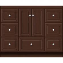 Strasser Woodenwork 26.859 - 42 X 18 X 34.5 Montlake Vanity Ultra Choc Oak Sb