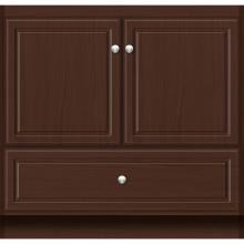 Strasser Woodenwork 26.880 - 36 X 18 X 34.5 Montlake Vanity Ultra Choc Oak Std