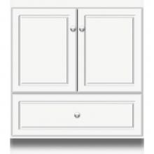 Strasser Woodenwork 21.256 - 30 X 18 X 34.5 Montlake Vanity Ultra Sat White Std